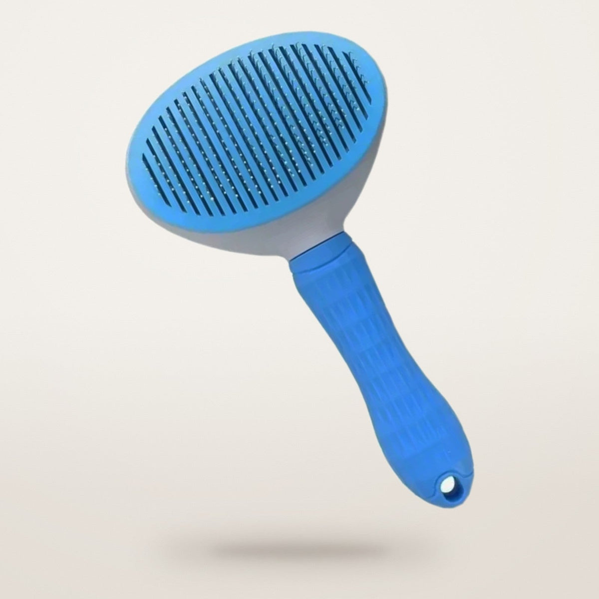Self-Cleaning Slicker Brush in blue