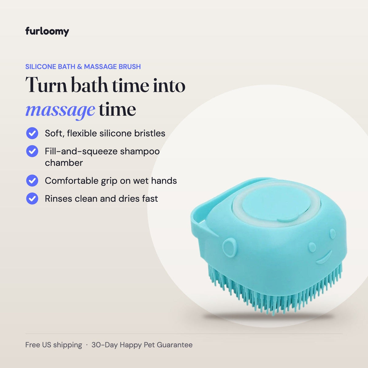 Silicone Bath and Massage Brush key benefits