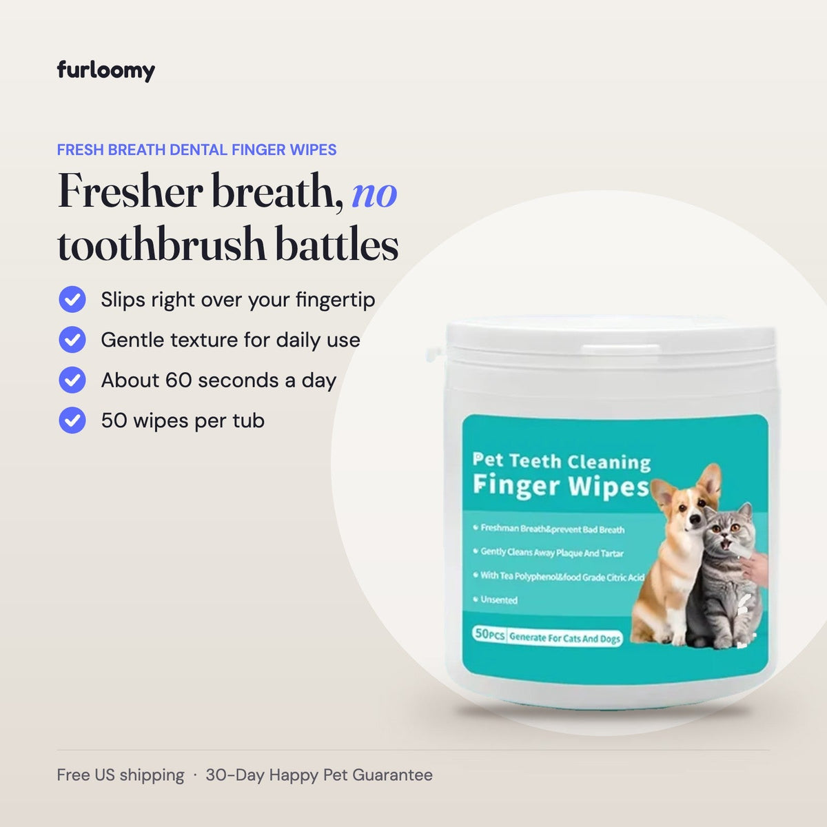 Dental Finger Wipes key benefits