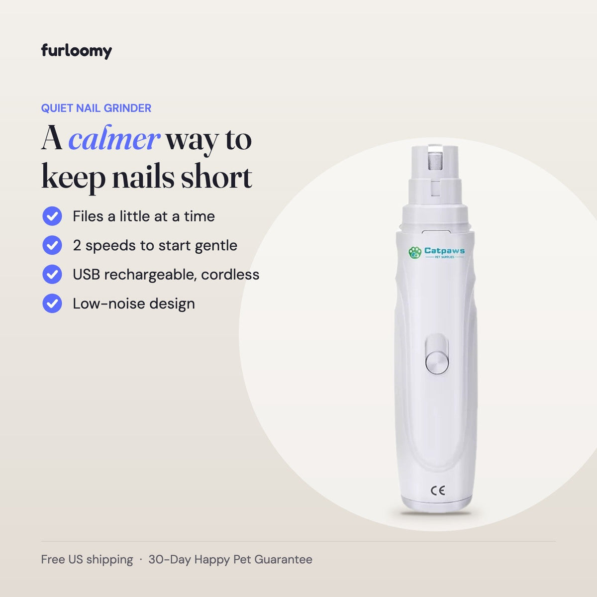 Quiet Nail Grinder key benefits