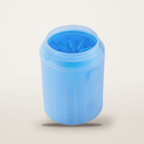 Muddy Paw Cleaner Cup in blue