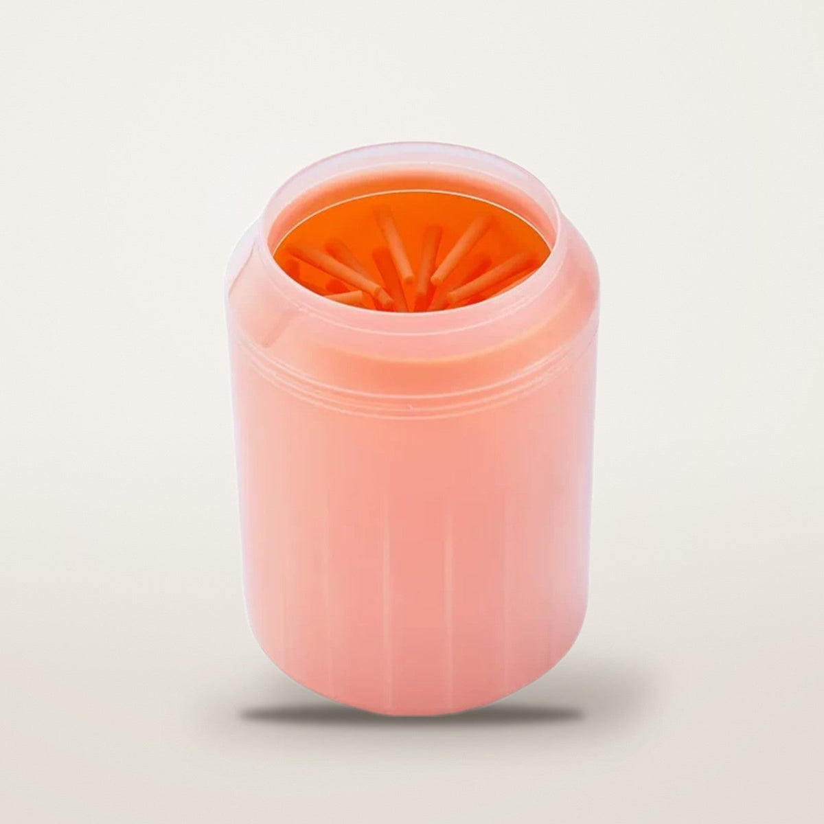 Muddy Paw Cleaner Cup in Coral